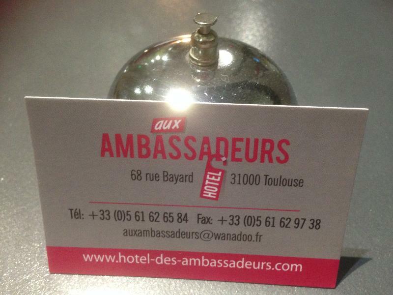 Hotel Des Ambassadeurs Toulouse Exterior photo